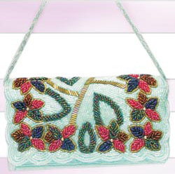 Handbag (Bead embroidery handicraft)