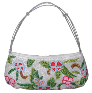 Handbag (Bead embroidery handicraft)