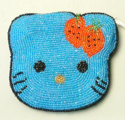 Purse (Bead embroidery handicraft)