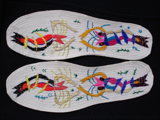 Embroidery insole