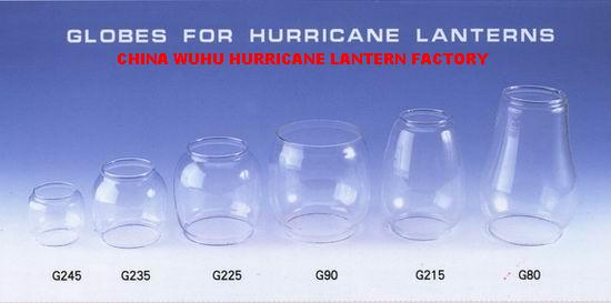 Glass Globe for Hurricane Lantern