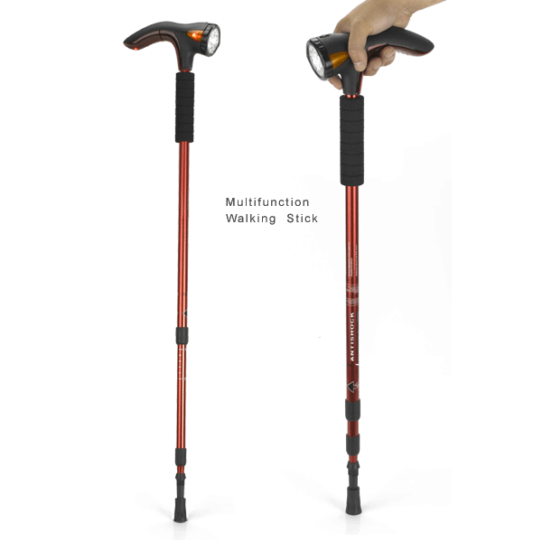 Electric Torch Multifunction Walking Stick