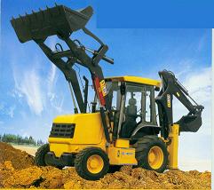 Backhoe loader XT876