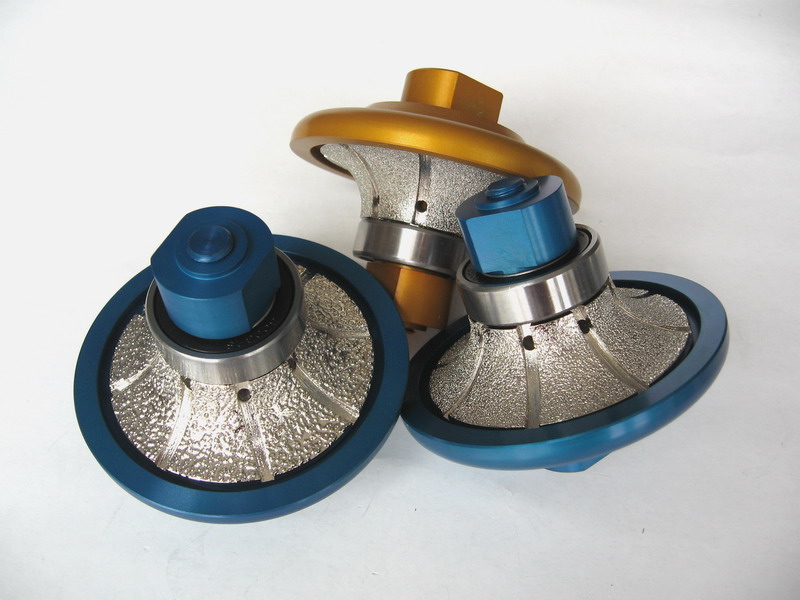 vacuum brazed profile wheels- B shape , 