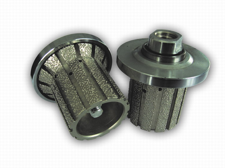 vacuum brazed profile wheels-drum wheels 