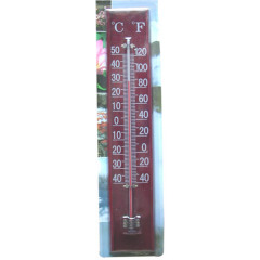 Wood Back Wall Thermometer