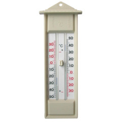 Button Max and Min Thermometer