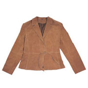 Lady's Leather Suede Jacket