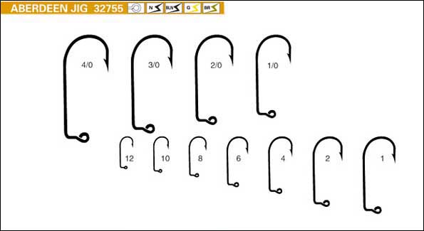 fishing hook-ABERDEEN JIG   32755