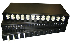 Optical Fiber Patch Panel,  Frames, Rack Mount Termination Box