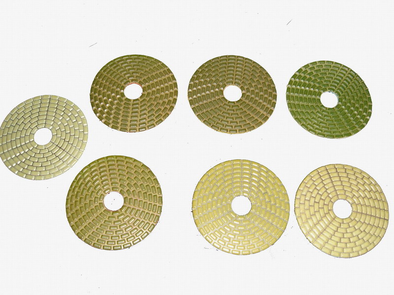 flexible polishing pads