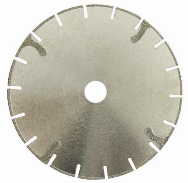 electroplated cutting and grinding blade