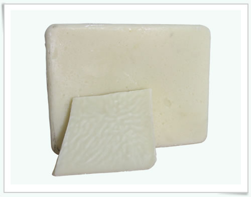 White beeswax refined slab