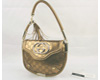 g golden monogram leather handbag