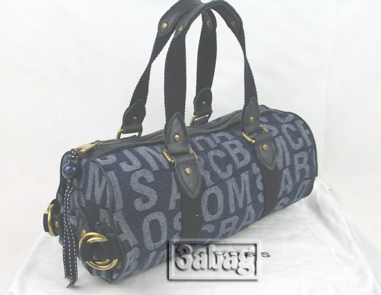 MARC JACOBS blue denim bag 5093-1