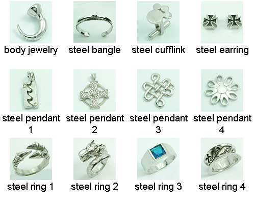 stainless steel jewelry on  wonmanjewelry com