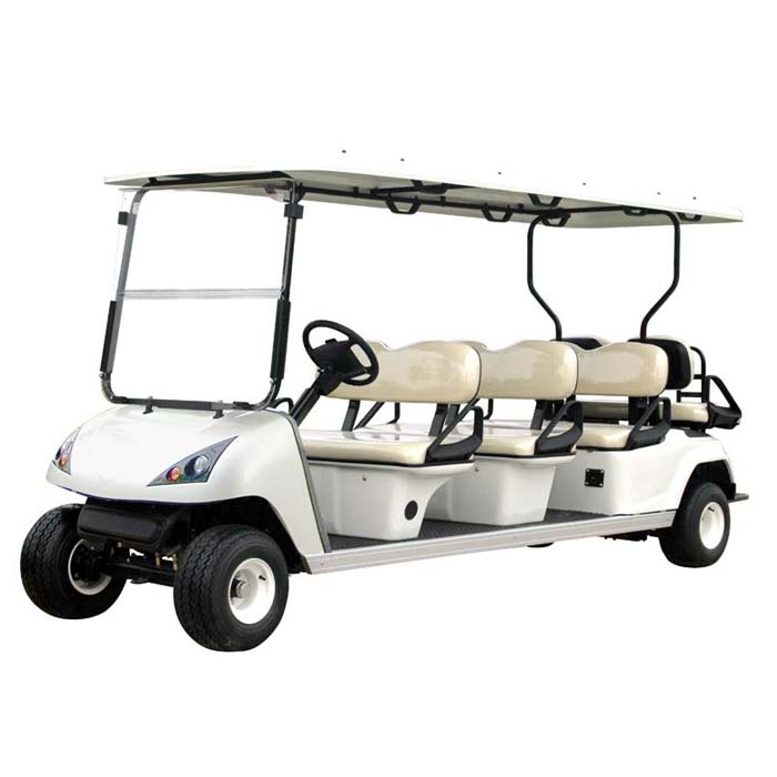 6+2 seater electric golf car