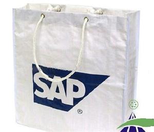 Popular PP woven shopping bag 