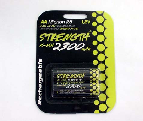 ready for use NIMH rechargeable battery and other sizes