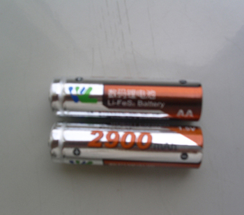 1.5V Li/FeS2 Primary  lithium battery size AA, AAA
