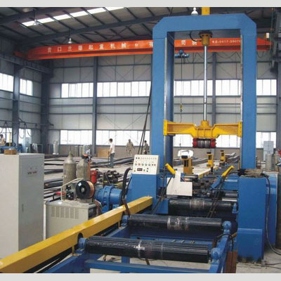 H beam assembly machine