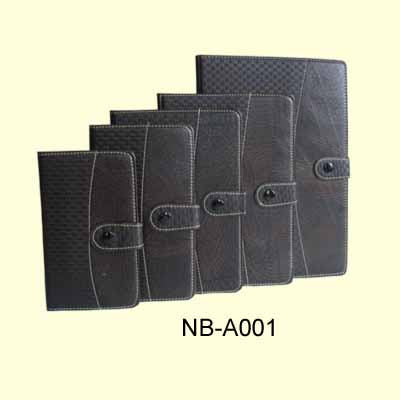 pu leather note book & organizer and diary