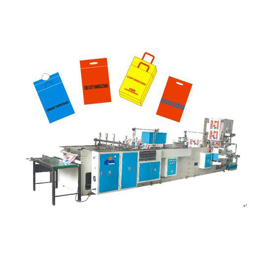 Automatic Soft Loop Handle Bag Making Machine