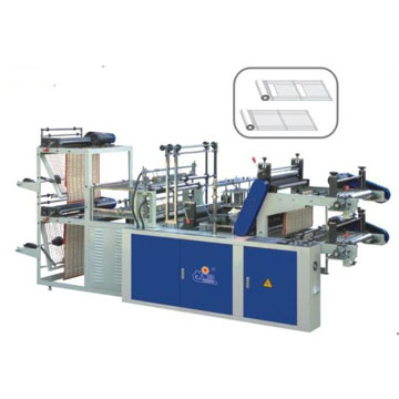 Computer Control Two-Layer Rolling Bag-Making Machine For Vest and Flat Bags