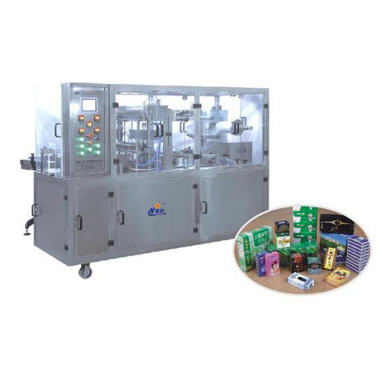 Pneumatic Transparent Film 3D Overwrapping Machine