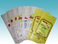 pp woven bag, color-printed bag, food bag