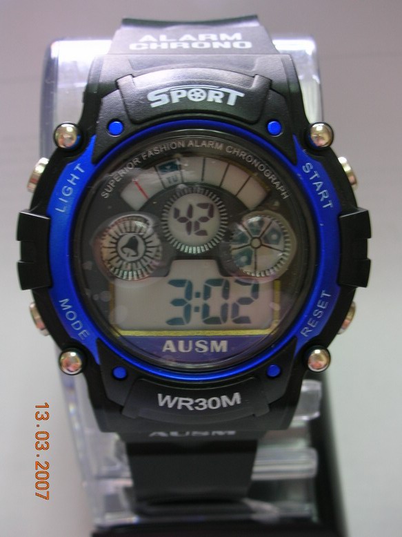 50m water-proof electronic watch