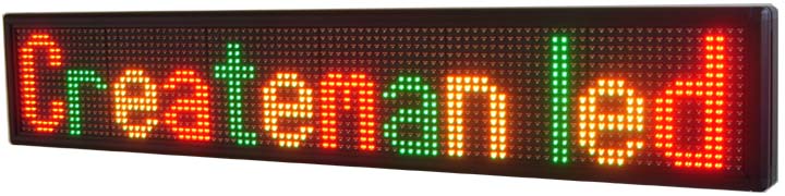 Semi-outdoor  two line LED Sign