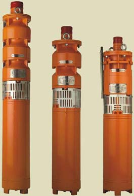 Submersible Pump with Diffuser and Impeller