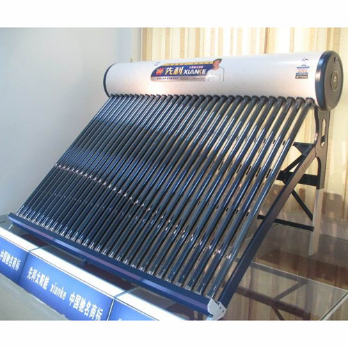 Non-Pressure Solar Water Heating