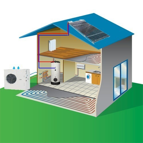 Solar Hot Water Heating System