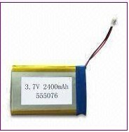 Lithium Polymer Battery Pack with 3.7V Nominal Vol