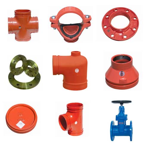 Ductile iron coupling and fittings