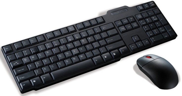 2.4G wirless mouse keyboard combo