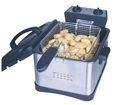 4.5L stainless electric deep fryer