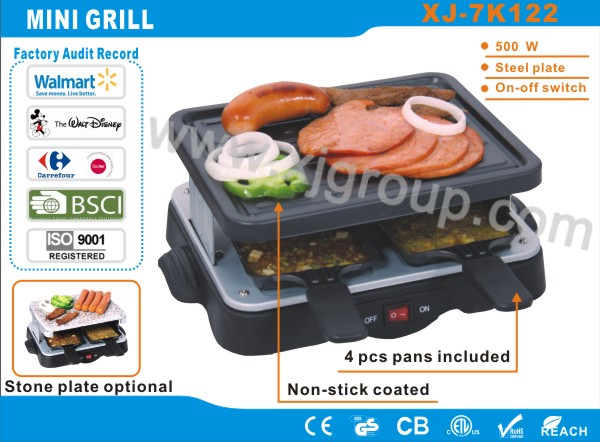 Mini barbecue grill for home use XJ-7K122