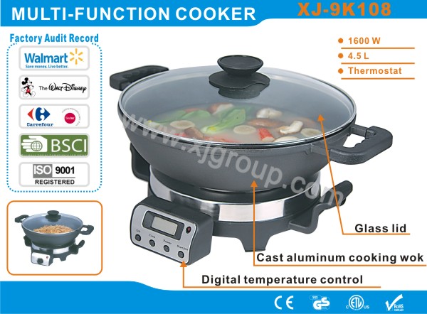 4.5L digital multi function cooker XJ-9K108