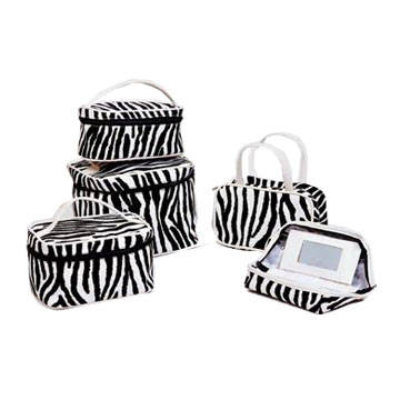 Zebras Cosmetic Bag