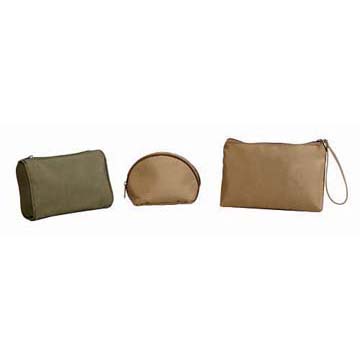 Leather Cosmetic Bag