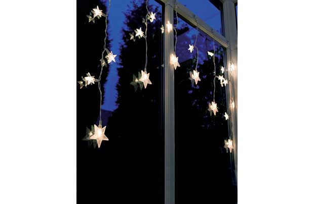 6 Star Curtain Window Light,christmas lights