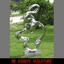 Stainless steel art sculpture