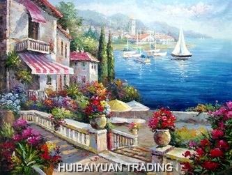 oil painting-mediterranean