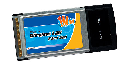 PCMCIA CARDBUS WIRELESS ADAPTER