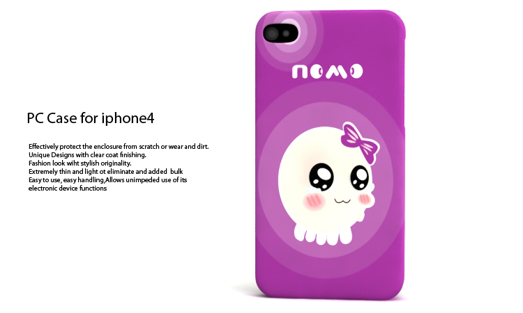 Import PVC PC Case for IPHONE4