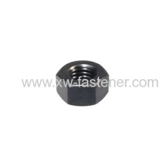 Black Finish Hex Nut