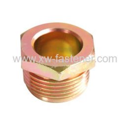 Brass hex nut